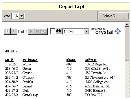 Reportes Crystal Reports